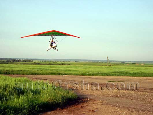 АВТО ОРША - оршанский авторынок - полёт на дельтаплане