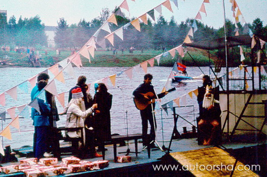 Орша, праздник водников 1987 год