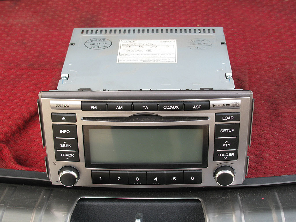 MP3-магнитола 6CD к Хундай-Санта Фе, 2006-2012 г.в.