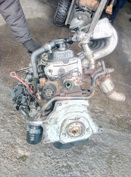 Двигатель Volkswagen Golf 1.9SDi 1996г МКПП (AEY)