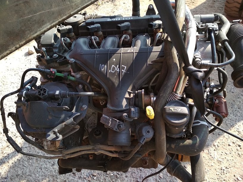 двигатель Ford Galaxy 1896см3 дизель 2002 г (AUY), 85 kW (115 HP)