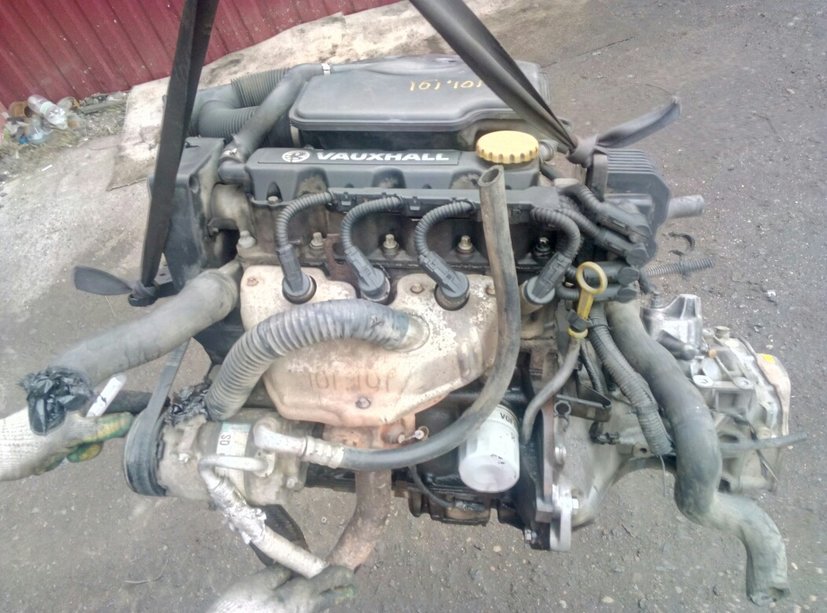 Двигатель Opel Astra F 1.6 i 1997 г (X16SZR)