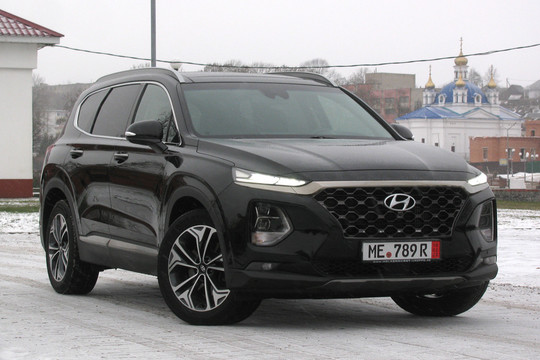 Hyundai-Santa Fe High-tech + Black, 2019 г.в, 2.2CRDI, 8-АКПП