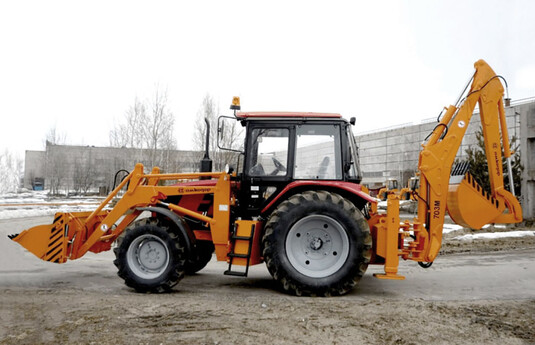 Аренда экскаватора-погрузчика в Орше