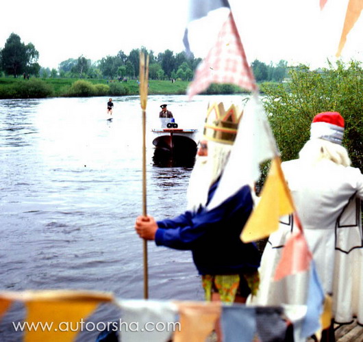 Орша, праздник водников 1987 год