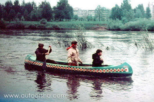 Орша, праздник водников 1987 год