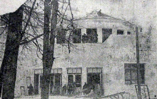 Строительство звукового кинотеатра в Орше (из газеты Витебский пролетарий, 25.01.1935)